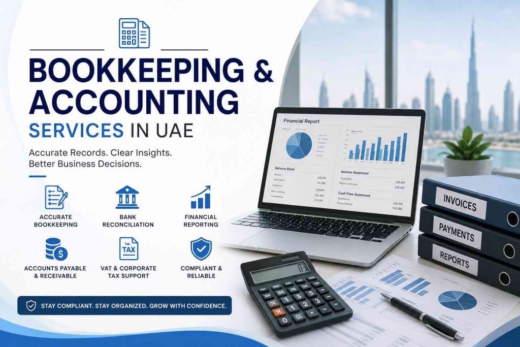Bookkeeping and accounting services in the UAE by RBO Accounting