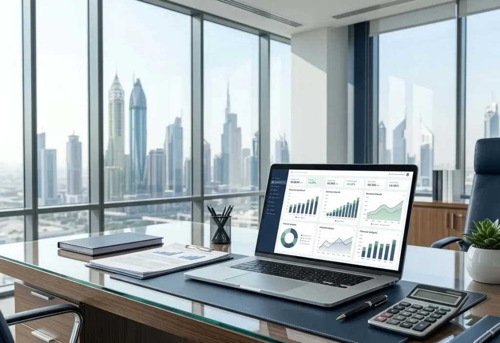Professional business advisory, financial planning, business strategy, and growth consulting for UAE companies.
